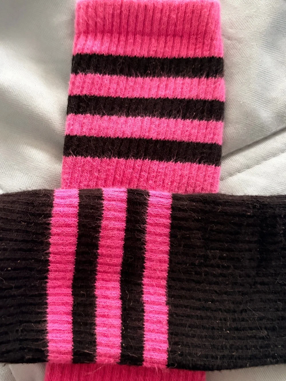 Teddy Fresh Frenemies Sock- Pink and Black Limited Release - Picture 2 of 3